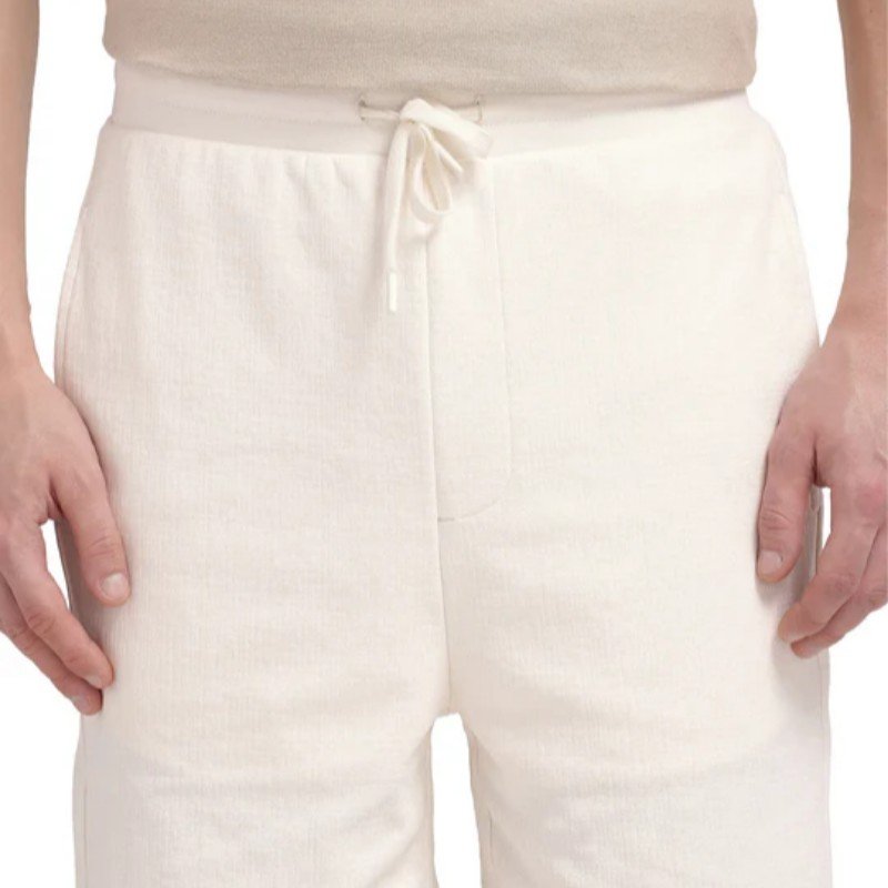 REGULAR FIT PLAIN SHORTS KELOR - OFF WHITE